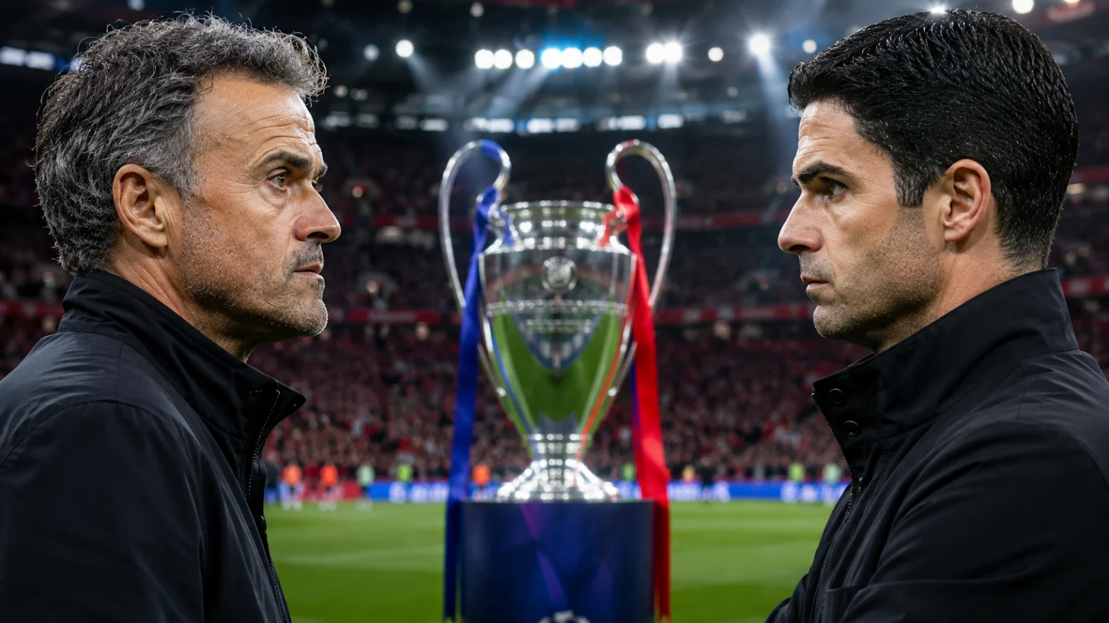 Ce îi face diferiți pe Luis Enrique și Mikel Arteta înaintea finalei Champions League. Detaliile observate chiar la Budapesta