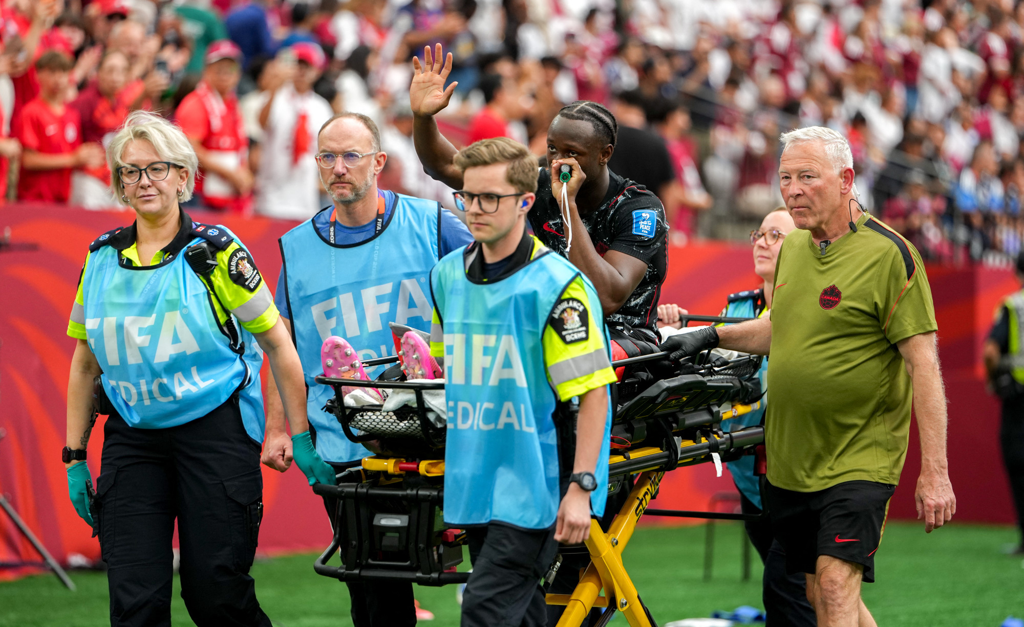 Accidentare horror la CM 2026: Ismael Kone, dublă fractură de tibie și peroneu după Canada – Qatar 6-0