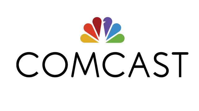Grafic cu acțiunile Comcast în creștere