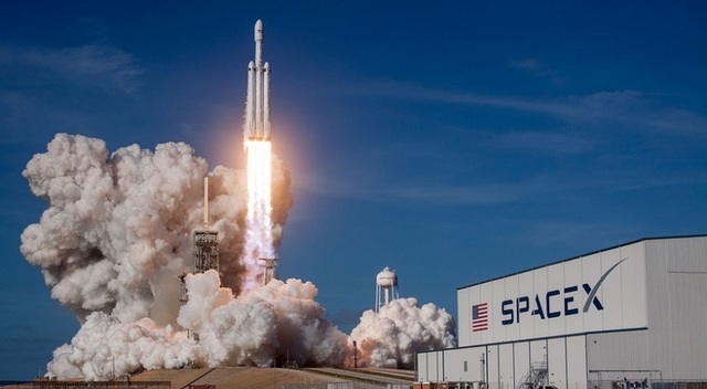 Grafic cu evoluția acțiunilor SpaceX