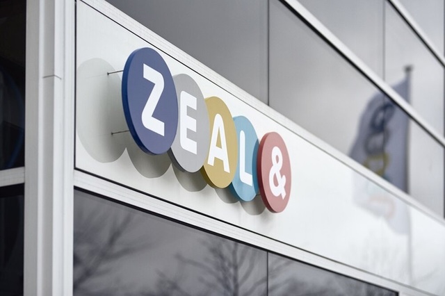 Grafic cu evoluția acțiunilor Zealand Pharma în scădere