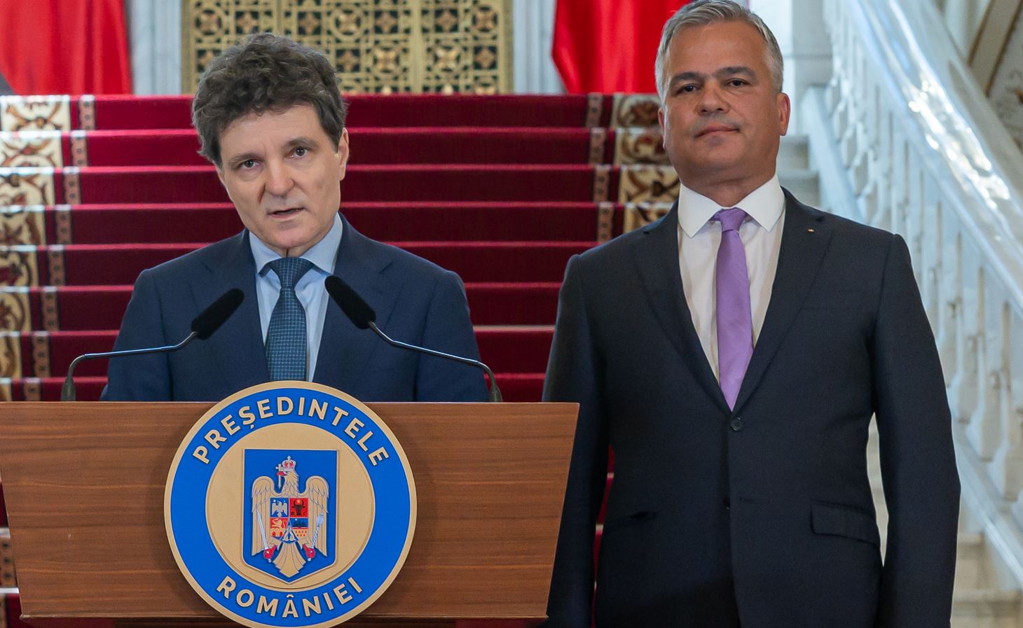 Adrian Veștea și Nicușor Dan în campania electorală