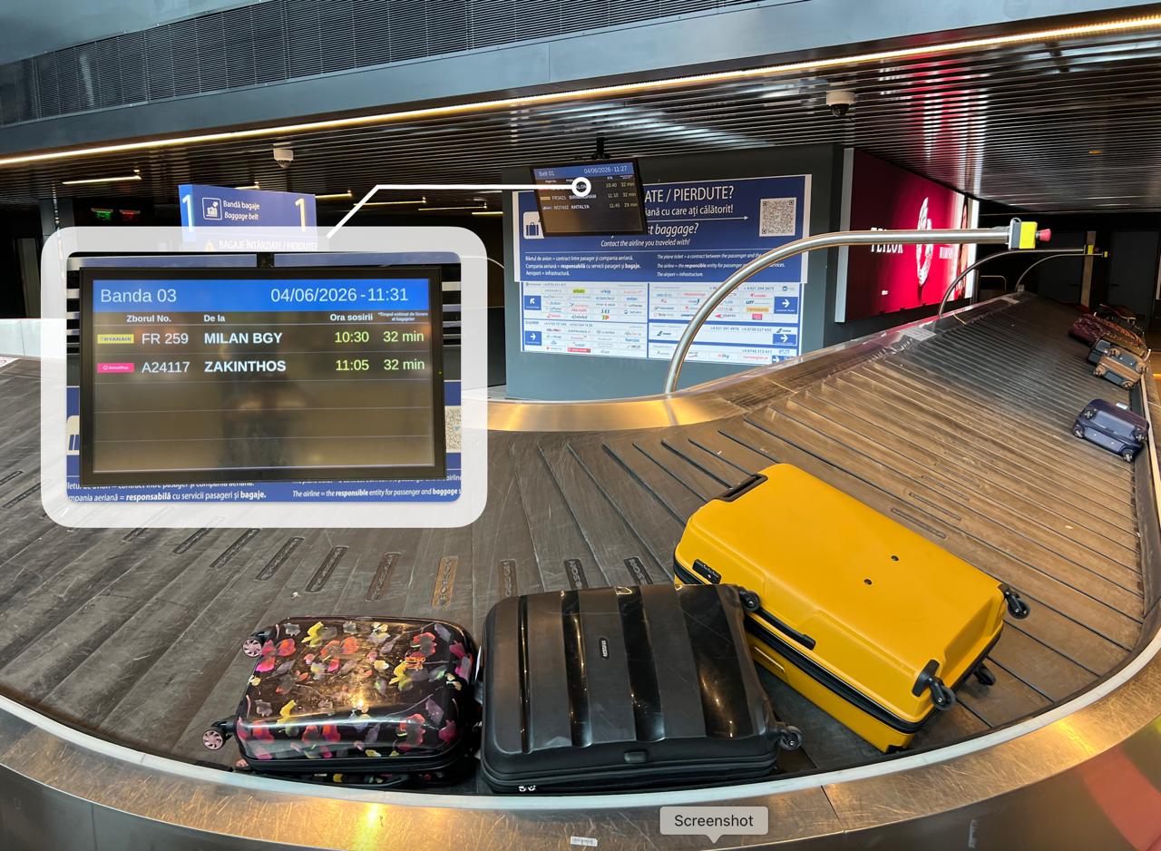 Aeroportul Otopeni implementează IA pentru estimarea timpilor de livrare a bagajelor
