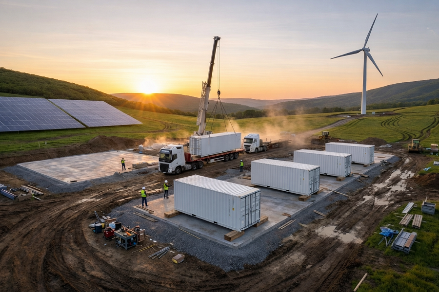 Baterii de stocare a energiei electrice