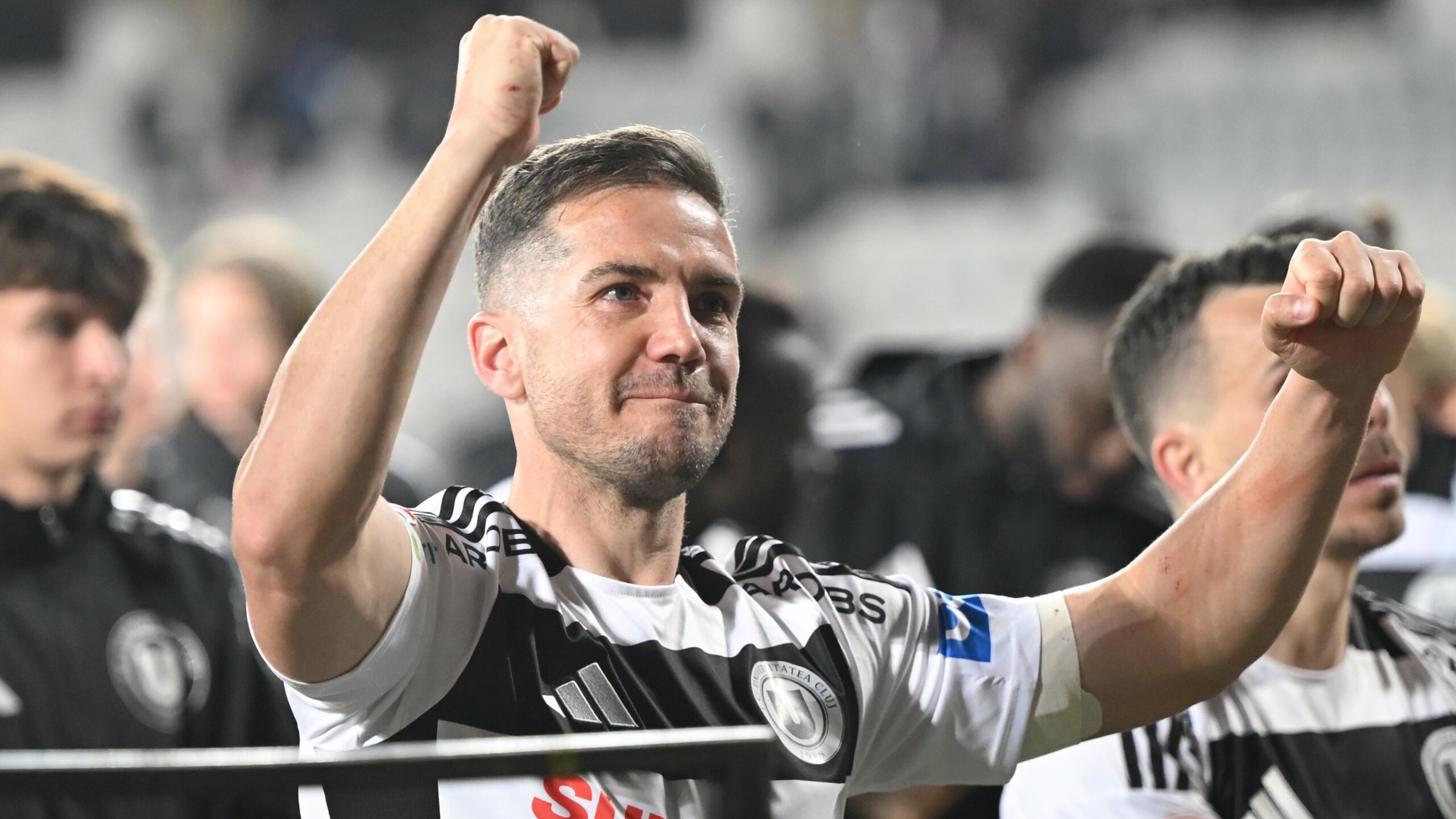 Alexandru Chipciu în timpul unui meci pentru Universitatea Cluj