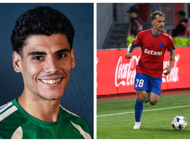 Alexandru Pantea în timpul unui meci pentru FCSB