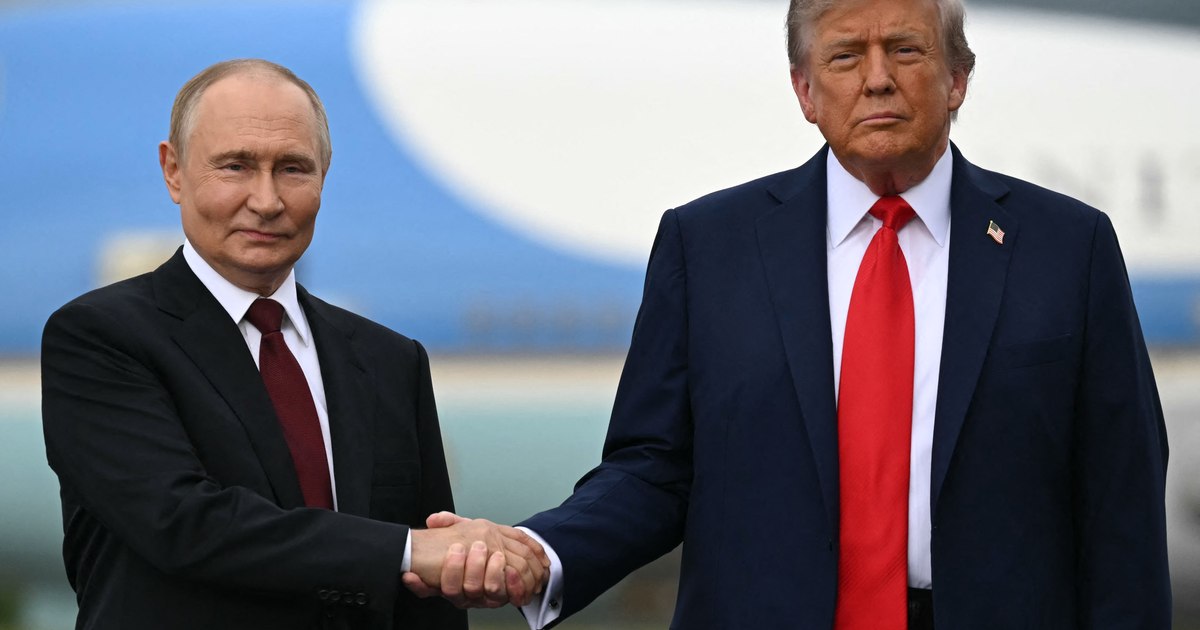 Vladimir Putin și Donald Trump, ilustrație reprezentând captivitatea în iluzii autoritare
