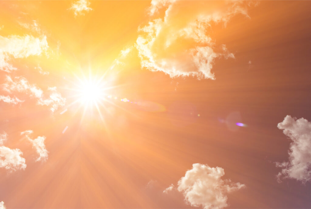 Harta României cu temperaturi peste medie pentru următoarea lună