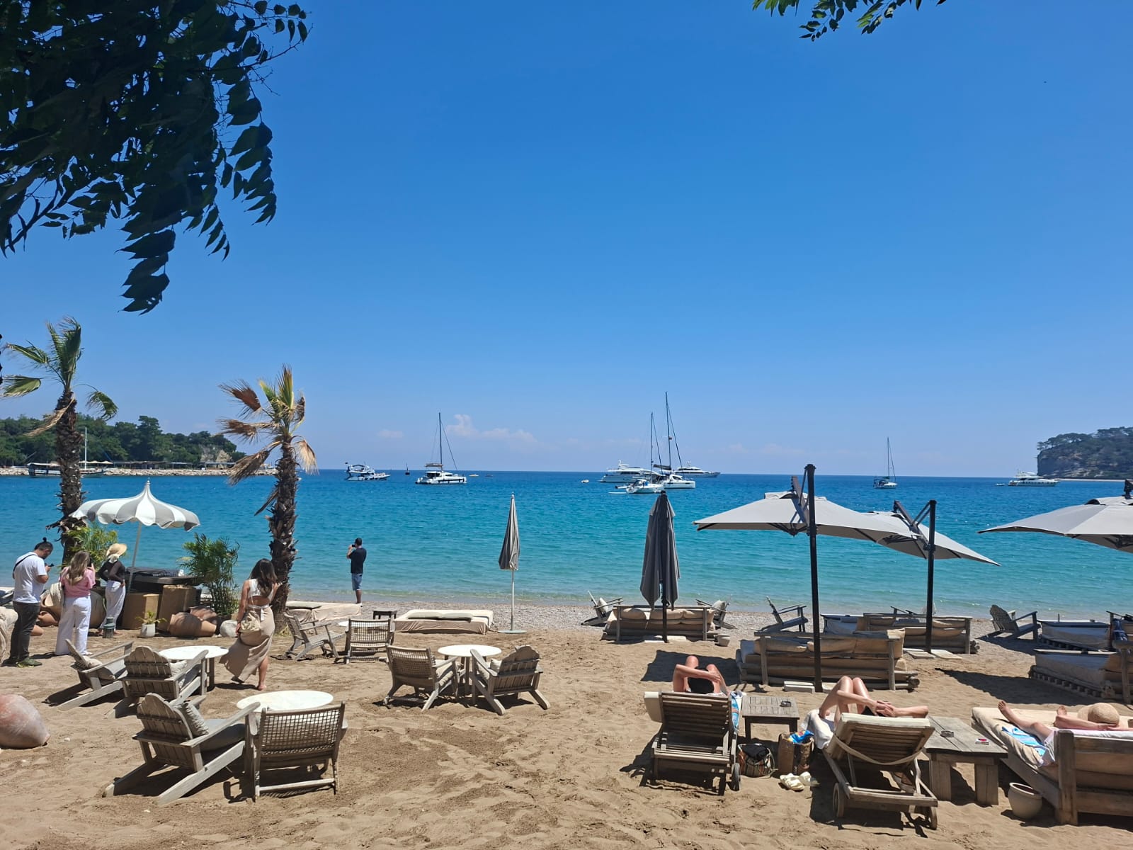 Plajă din Antalya, Turcia