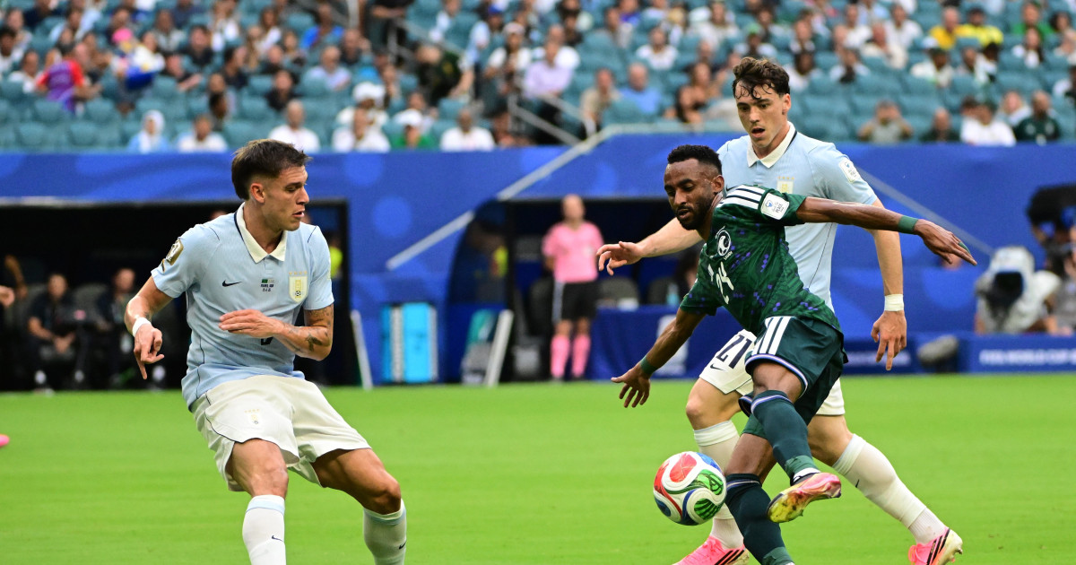Meci de fotbal între Arabia Saudită și Uruguay la Cupa Mondială 2026