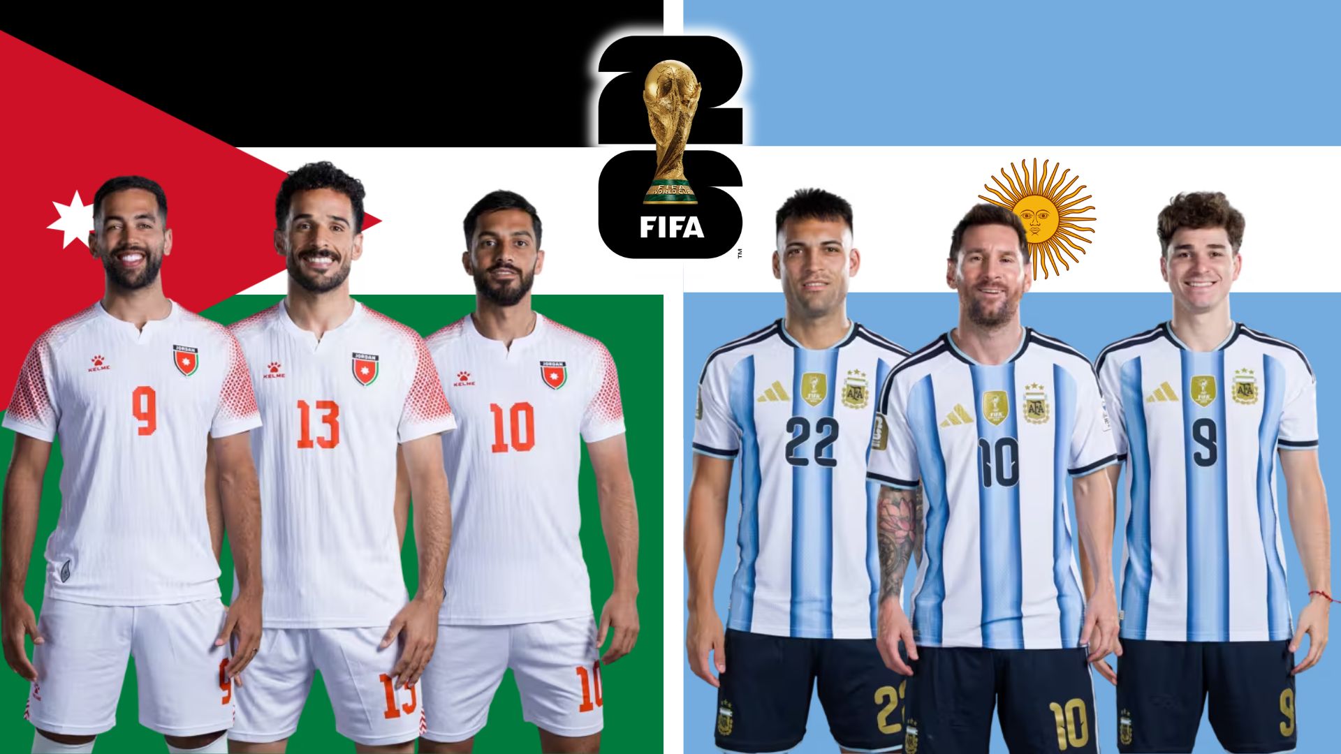 Lionel Messi sărbătorind un gol pentru Argentina în meciul cu Iordania de la Cupa Mondială 2026