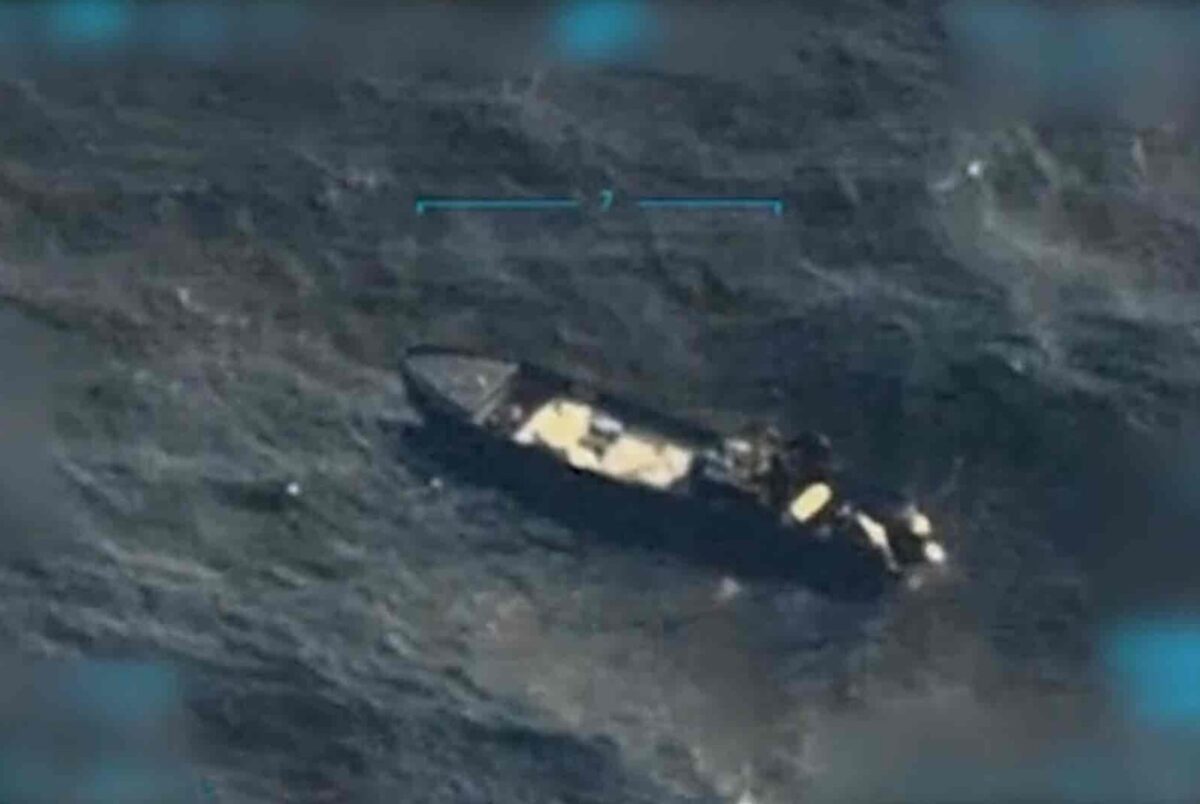 Navă militară americană în Caraibe