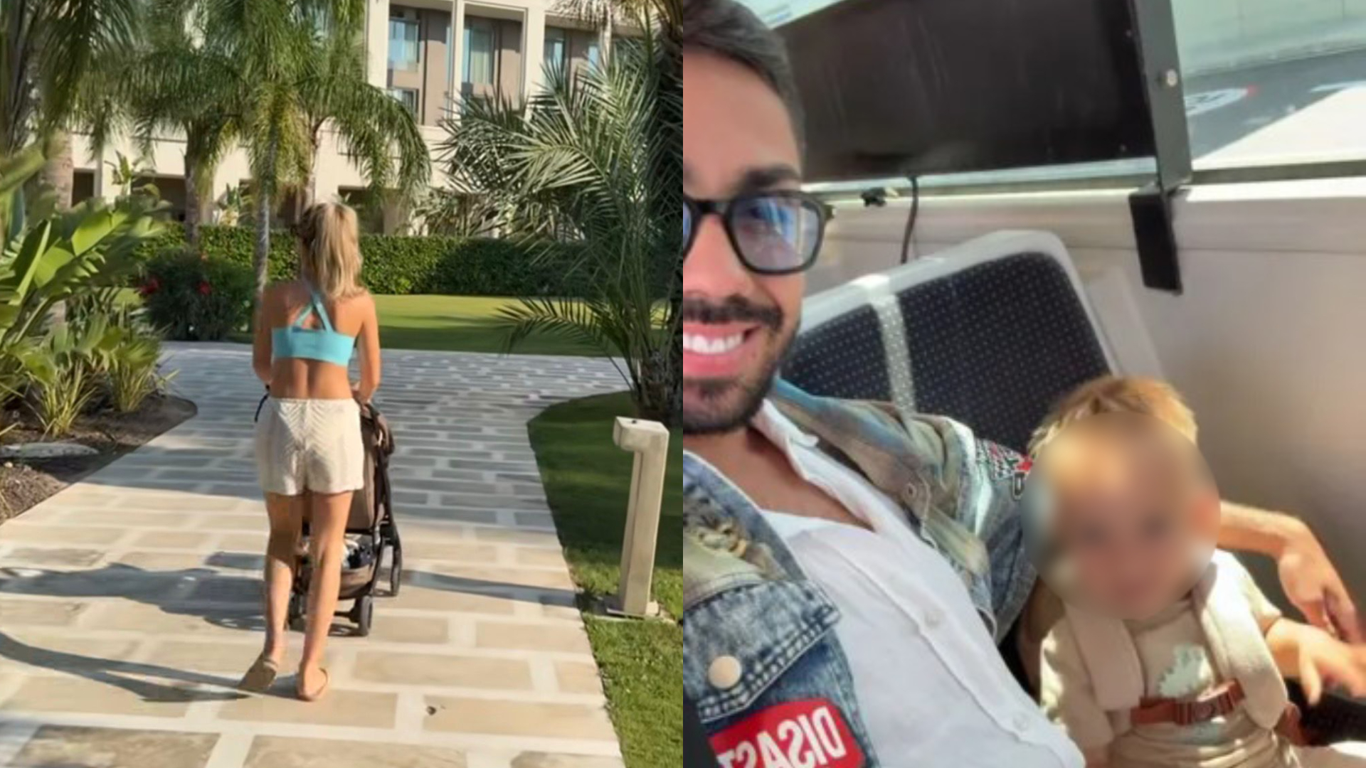 Armin Nicoară și Claudia Puican în vacanță în Turcia
