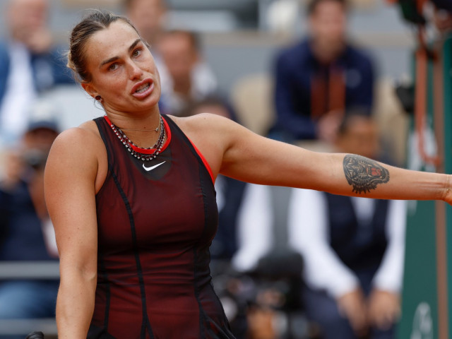 Aryna Sabalenka la Roland Garros