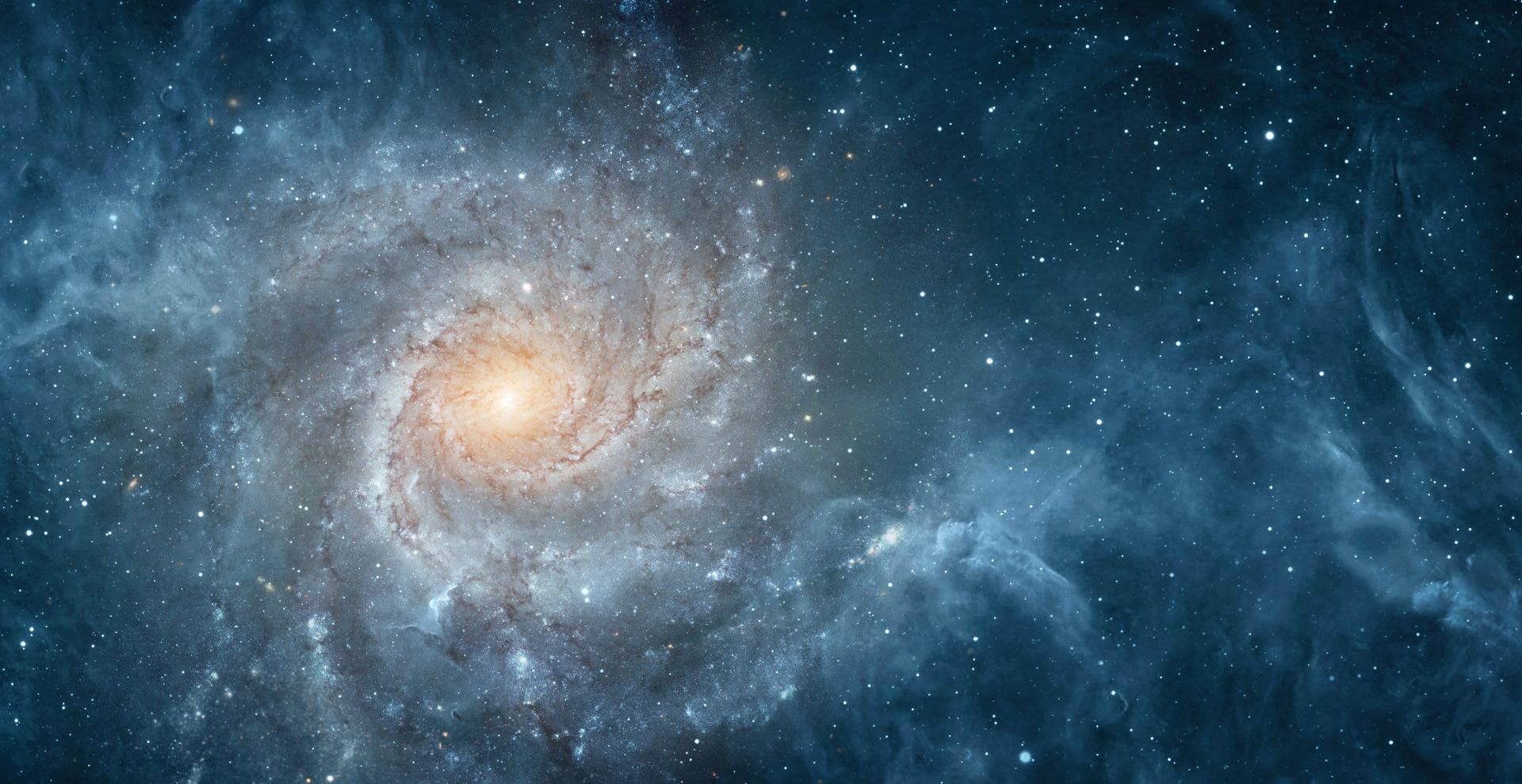 Imagine artistică a unei galaxii cu un vânt galactic expulzând gaz