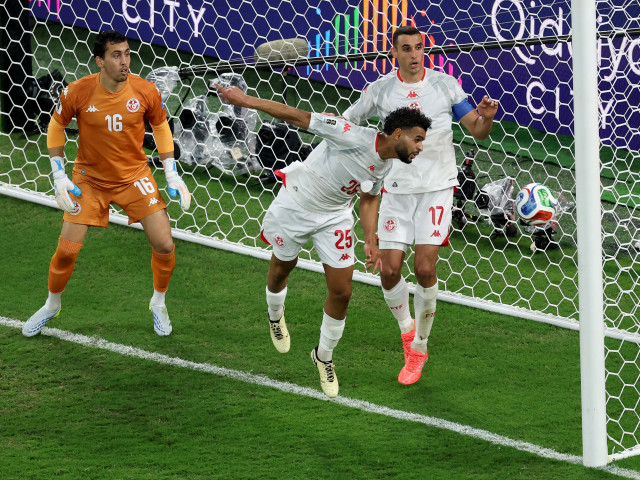 Ellyes Skhiri, mijlocașul tunisian, în timpul meciului cu Olanda la Cupa Mondială 2026