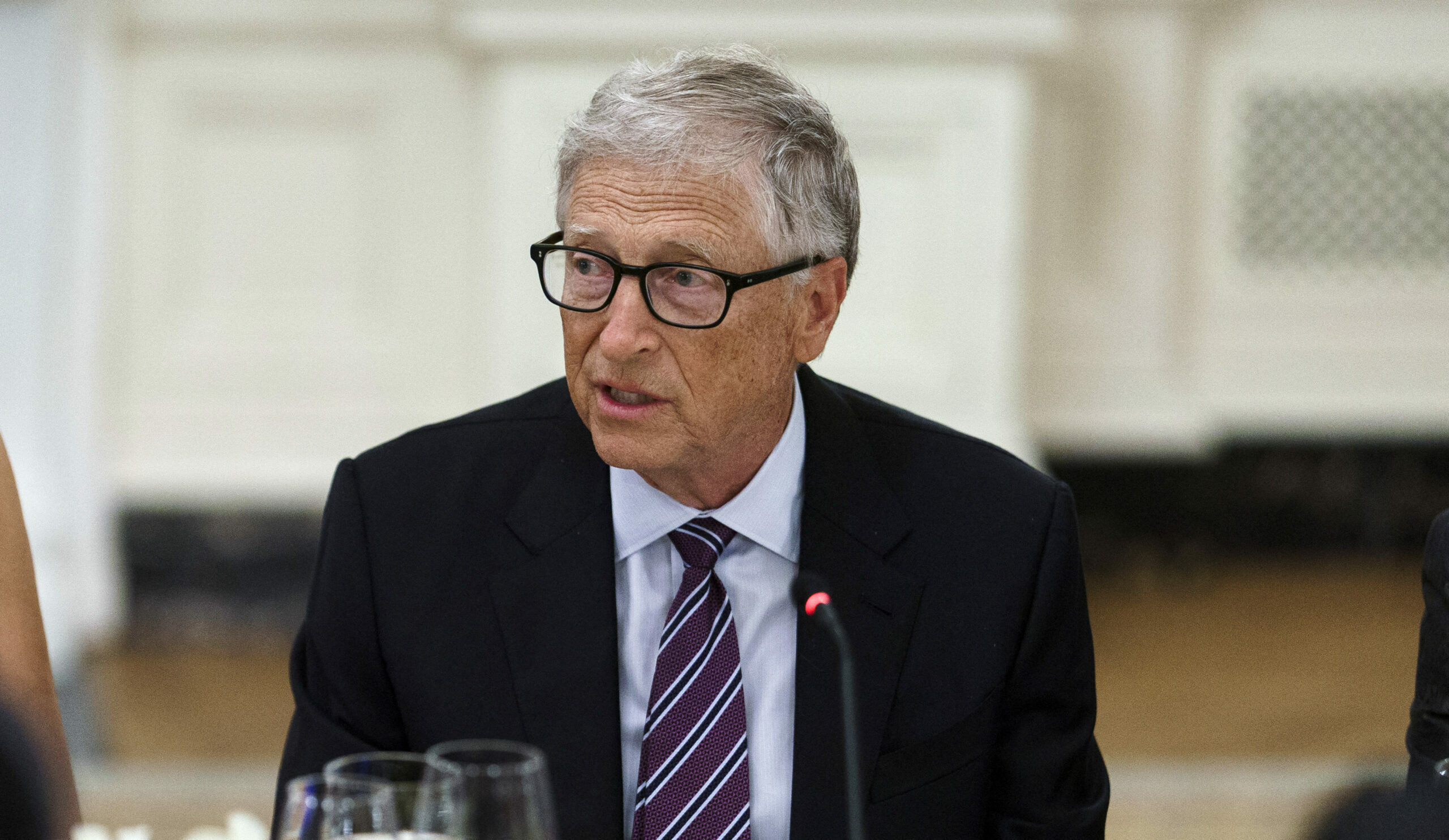 Bill Gates la o audiere în Congresul SUA