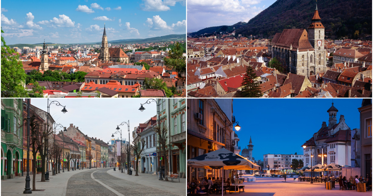 Brașov, cel mai atractiv oraș din România pentru locuit. Cluj-Napoca și Constanța, pe podium