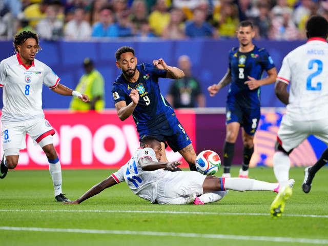 Jucătorii Braziliei sărbătoresc un gol la Cupa Mondială 2026