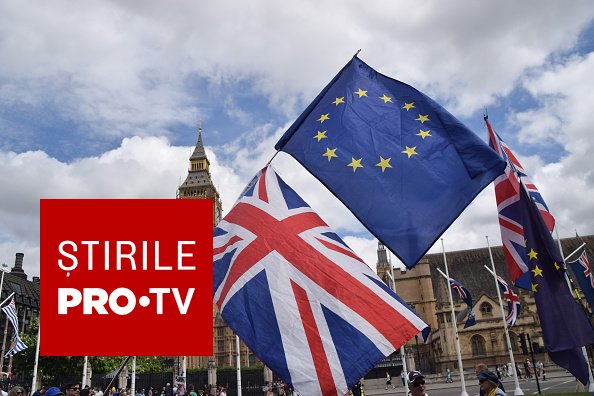Grafic cu evoluția imigrației nete în Marea Britanie după Brexit