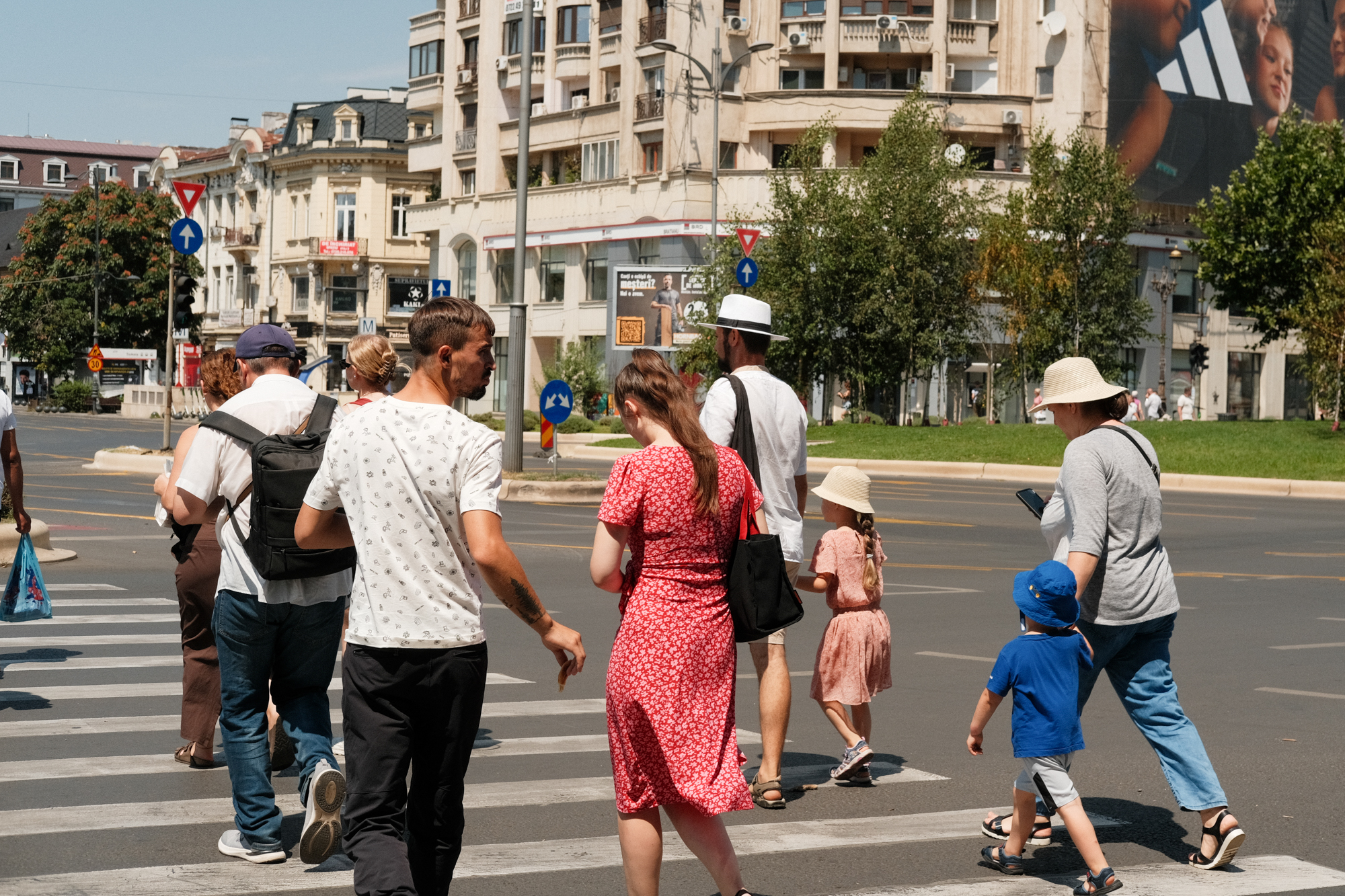 Harta termică a României cu cod roșu de caniculă în București