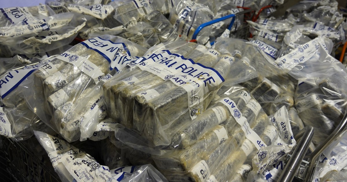 Captură record de cocaină în Australia: 2,7 tone descoperite în buncăre lângă Sydney