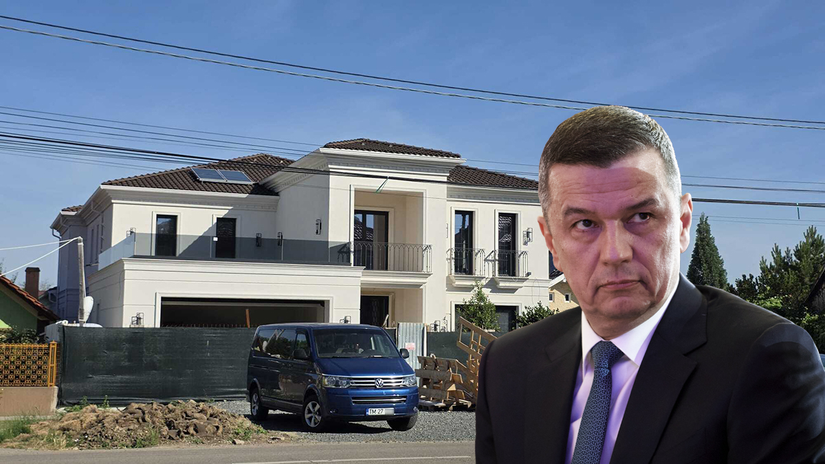 Casa de 691 mp a lui Sorin Grindeanu din Dumbrăvița, proiectată de o firmă din grupul Nordis. Autorizația, eliberată într-o singură zi