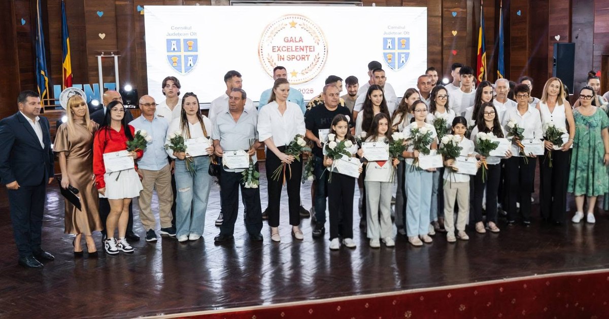 Sportivi premiați la Gala Excelenței în Sport de la Slatina