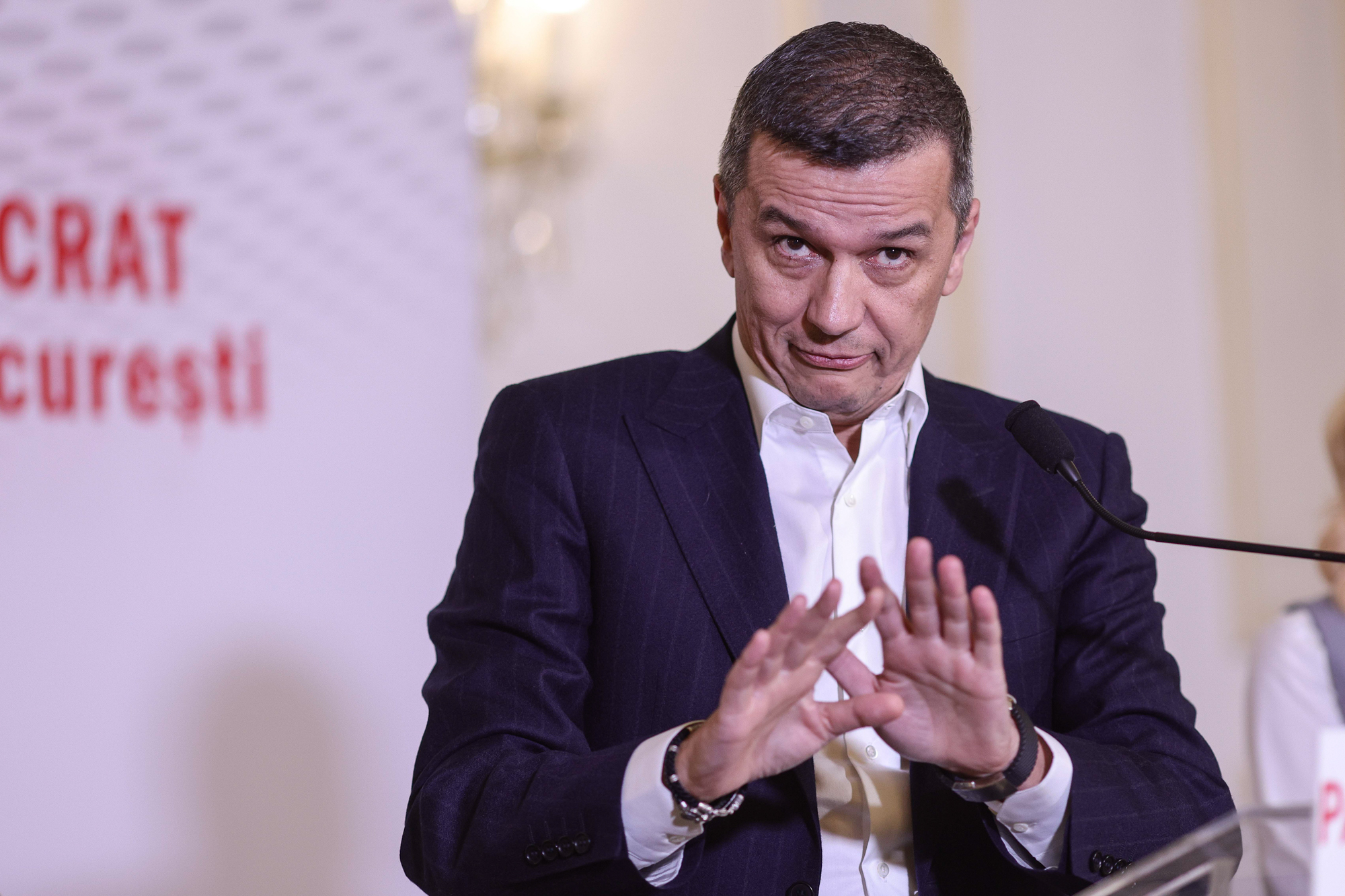 Sorin Grindeanu la Parlament
