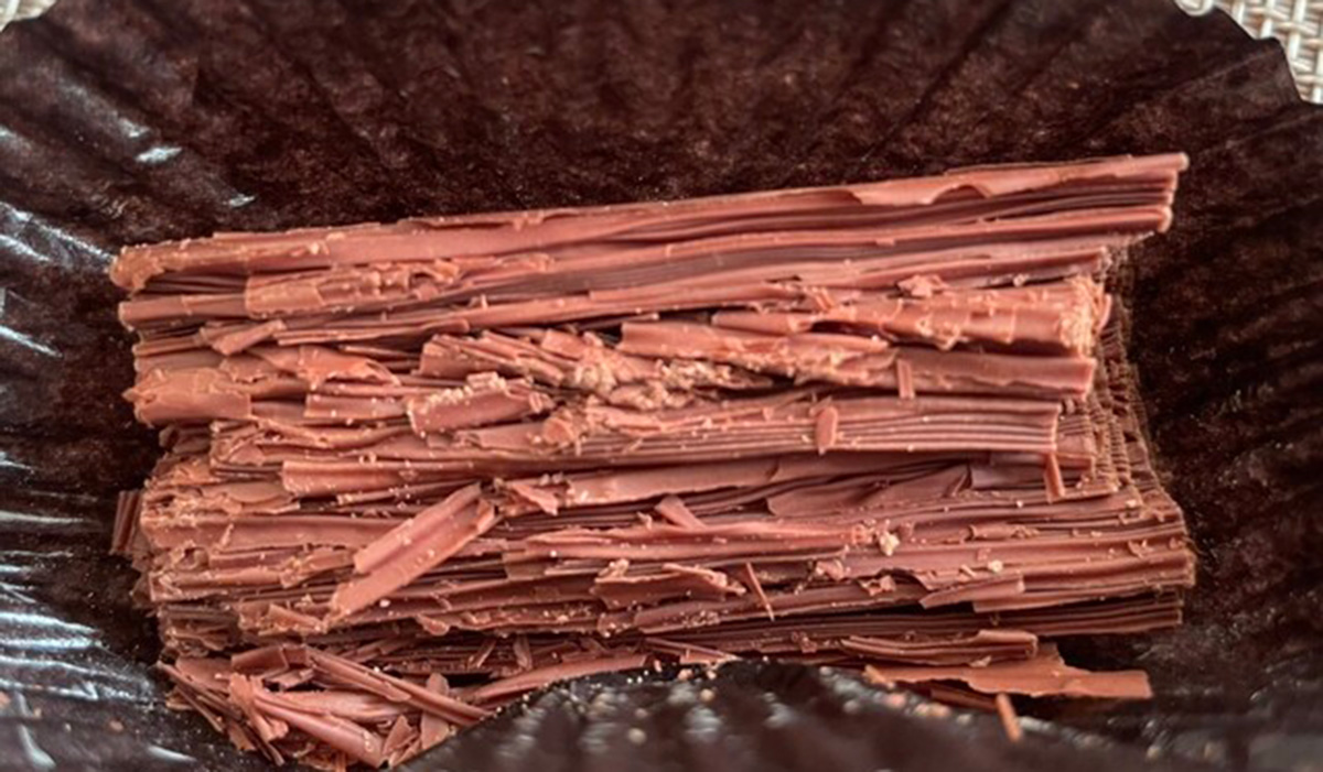 Corteccia, cea mai subțire ciocolată din lume, cu grosimea de 0,03 milimetri