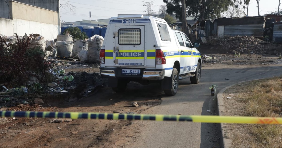 Scene de la atacul armat din Cleveland, Johannesburg, Africa de Sud