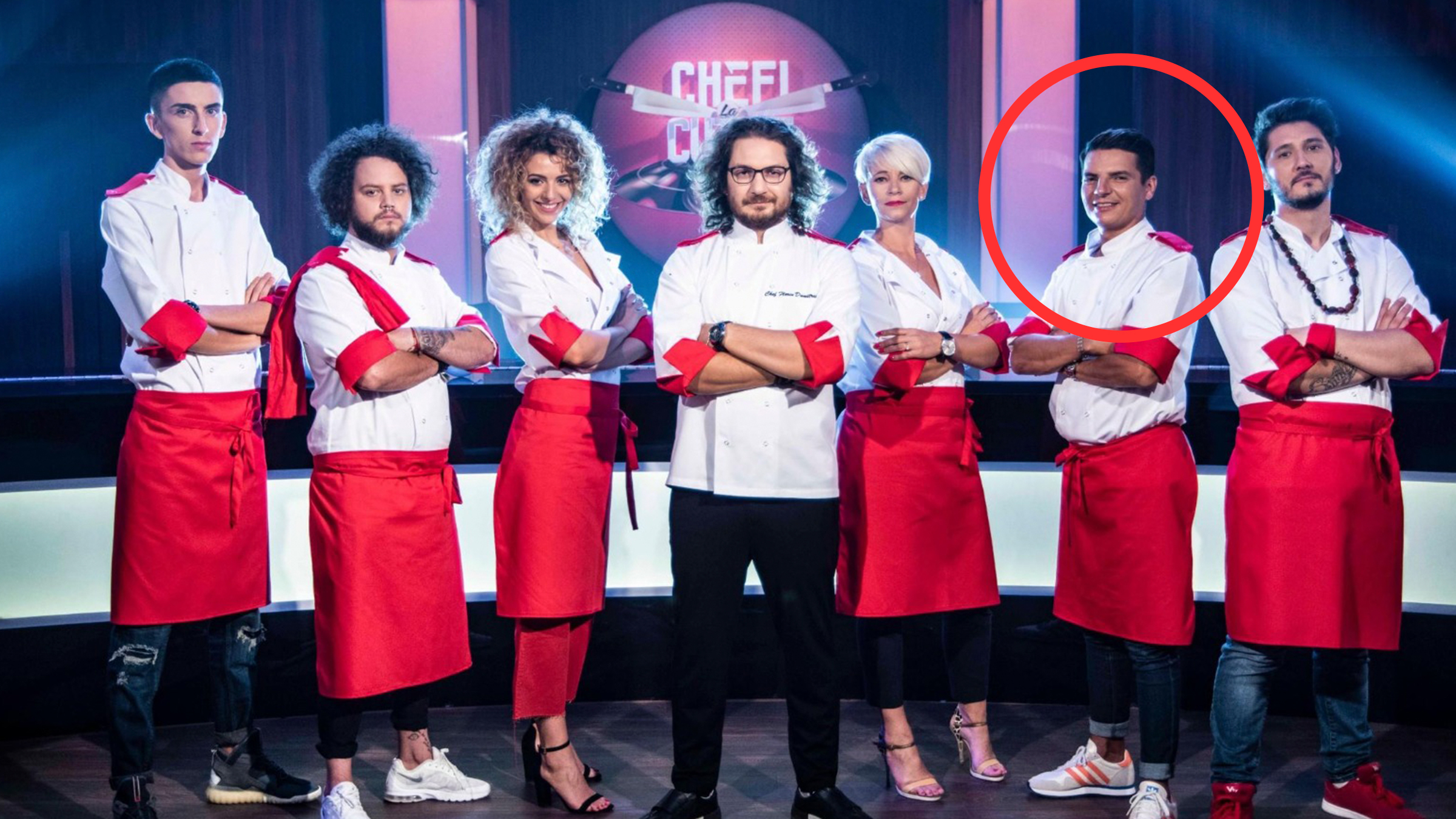 Silviu Nedelea în bucătăria restaurantului Parlamentului