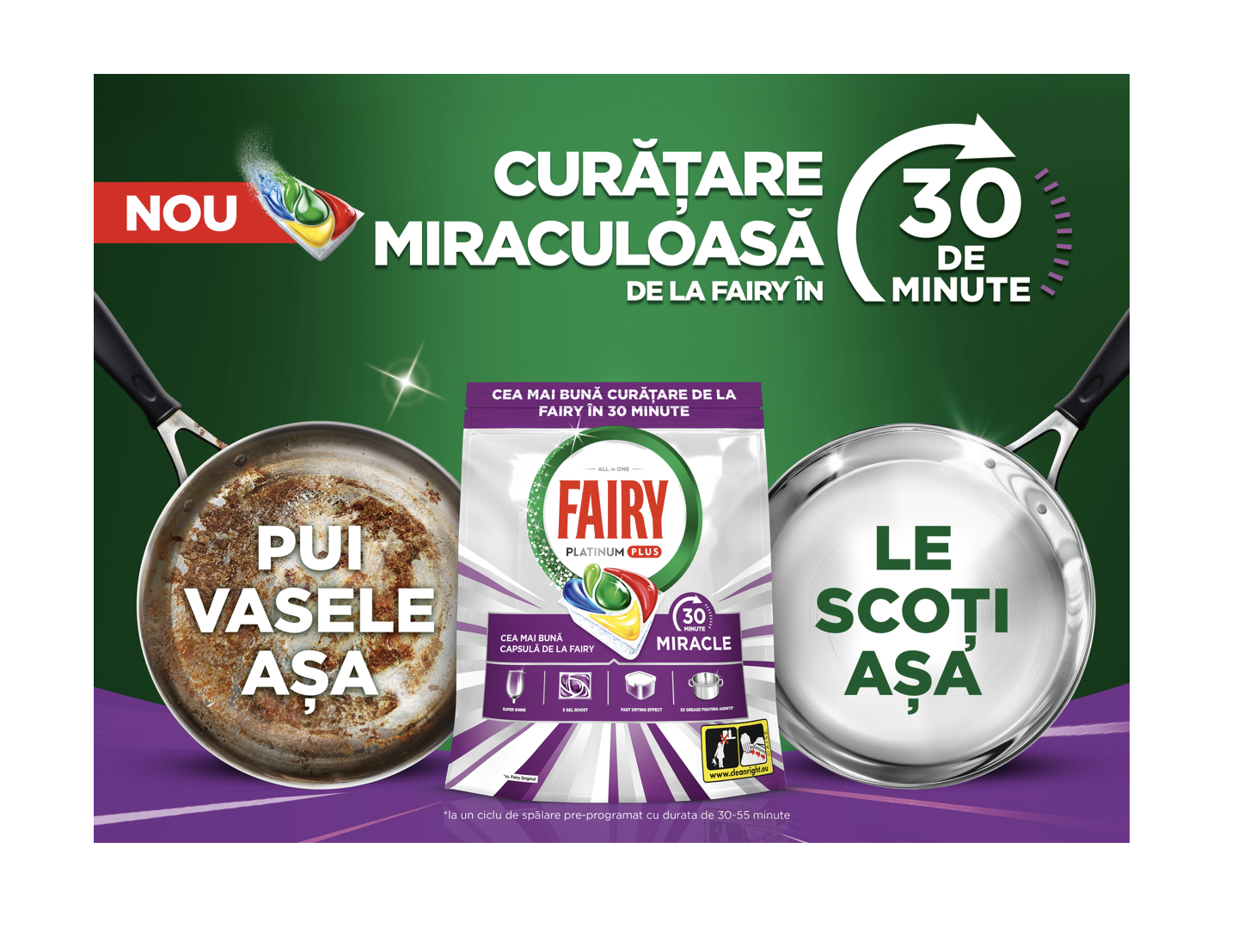 Masina de spalat vase cu program rapid