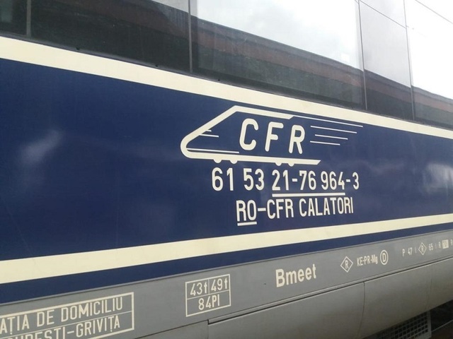 Locomotivă defectă pe calea ferată în județul Timiș