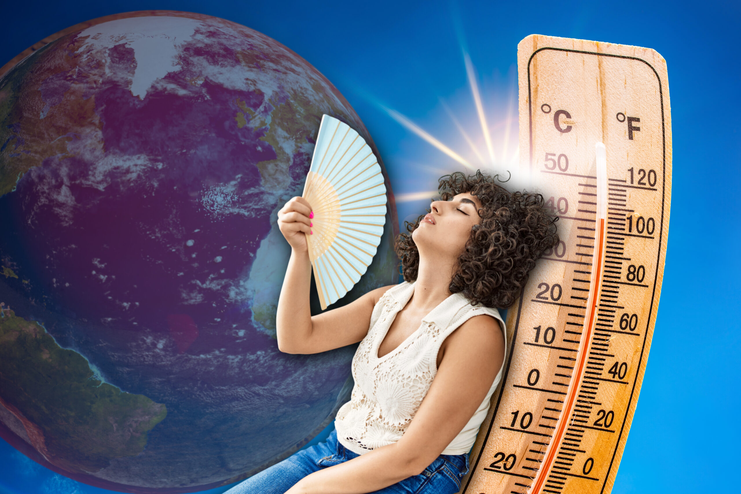 Climatolog: Încălzirea globală a crescut de 100 de ori probabilitatea valurilor de căldură