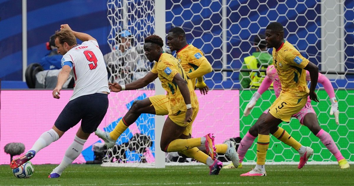 Meciul de fotbal dintre Anglia și Ghana la Cupa Mondială 2026