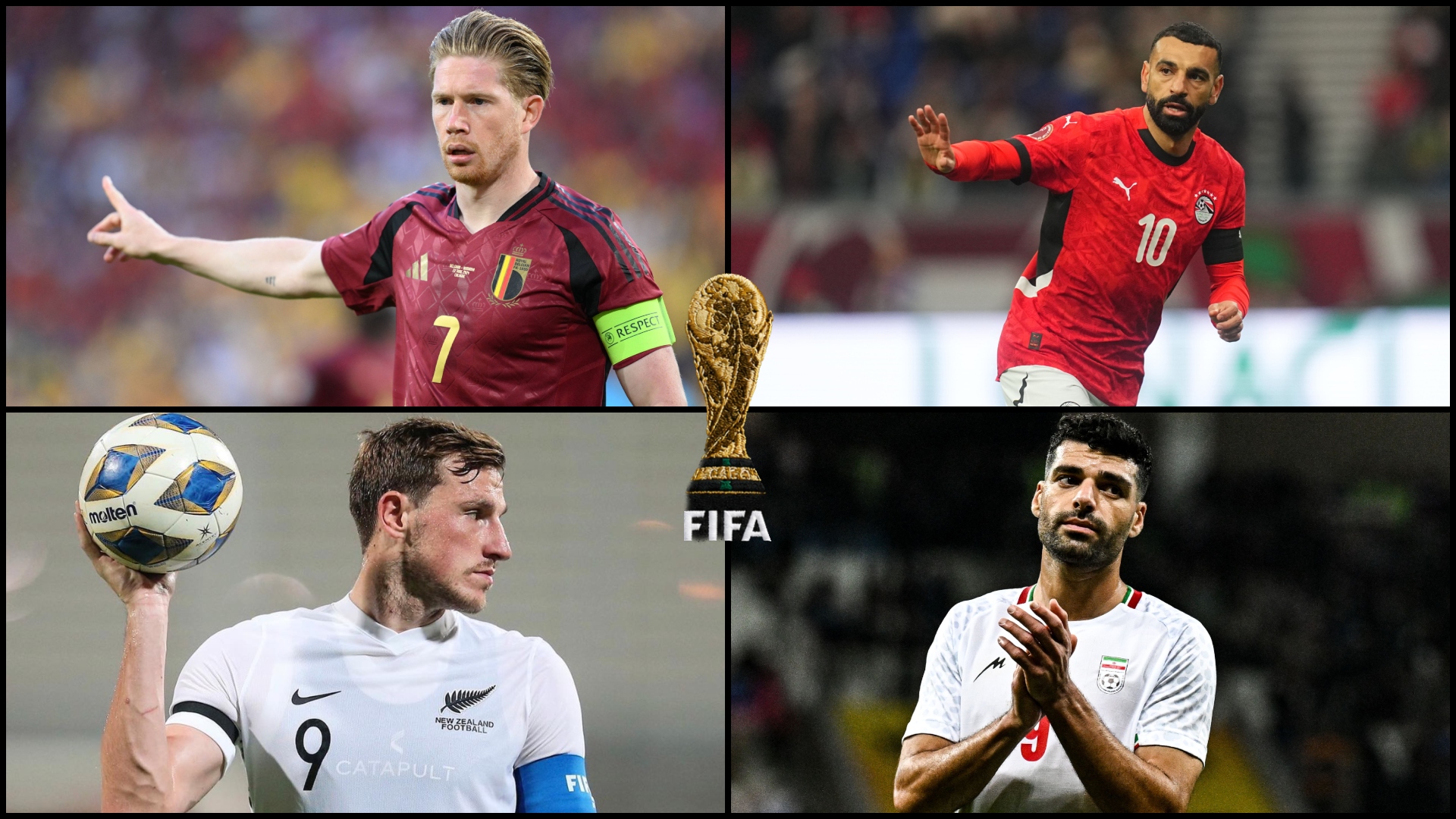 Tragerea la sorți a grupei G la Campionatul Mondial de Fotbal 2026