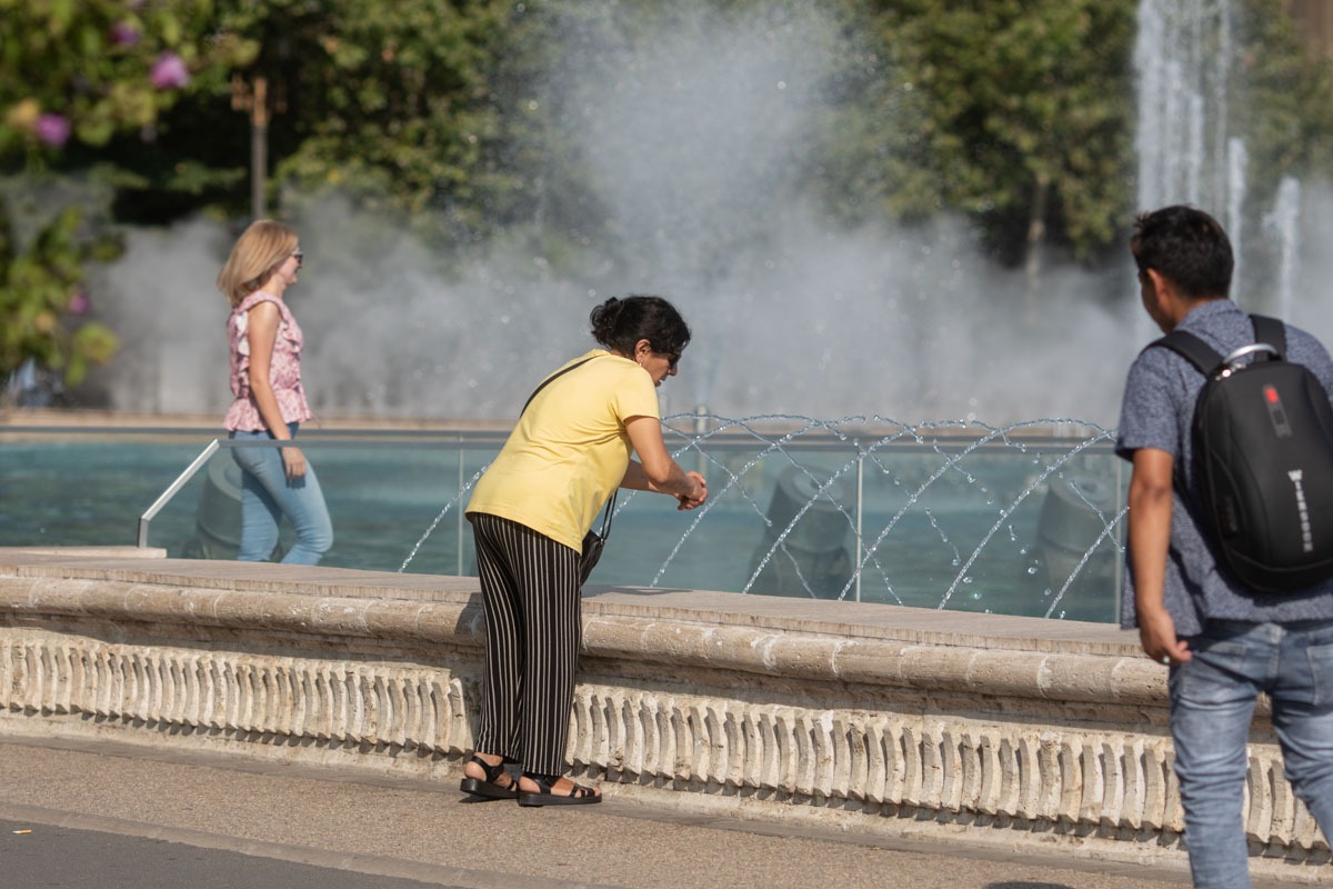 Hartă meteo cu cod portocaliu de caniculă
