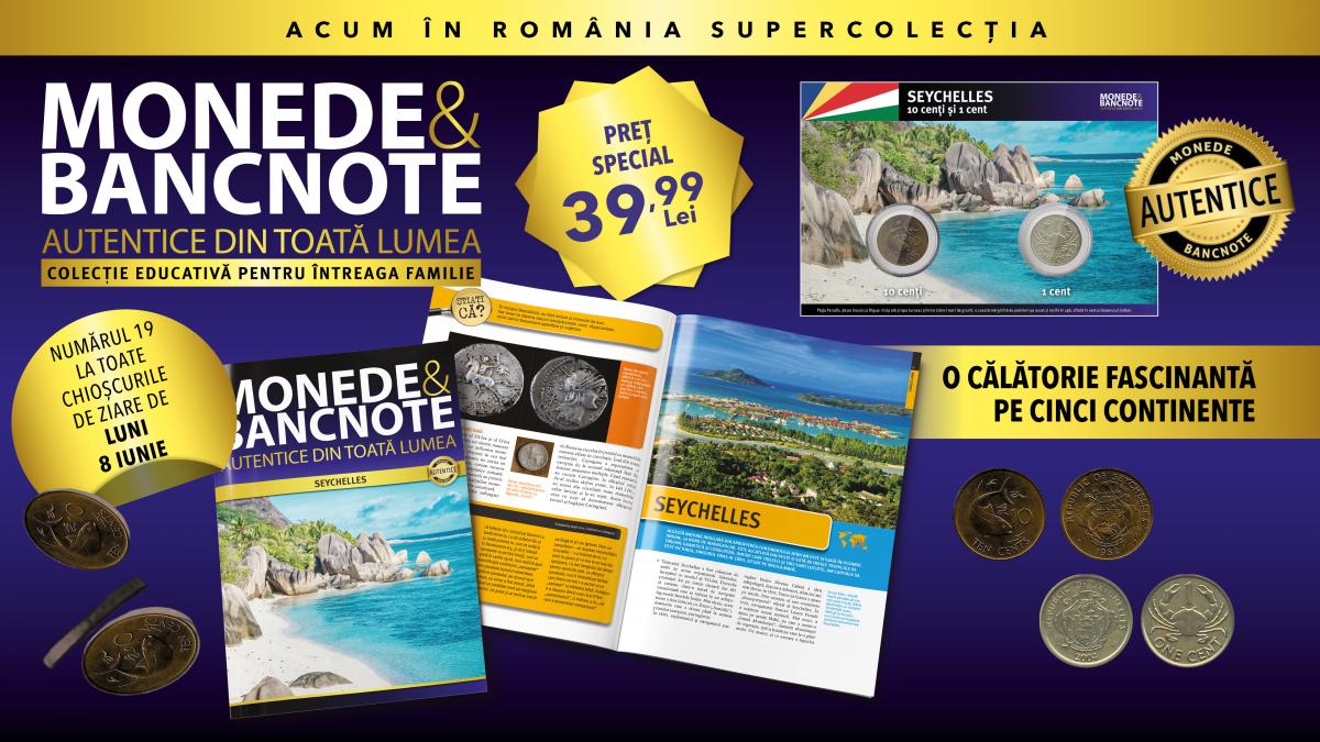 Monede din Seychelles din Colecția Monede și Bancnote autentice din toată lumea
