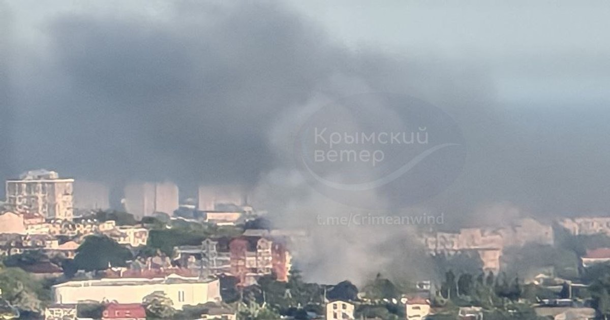 Harta Crimeii cu indicarea bazelor militare rusești