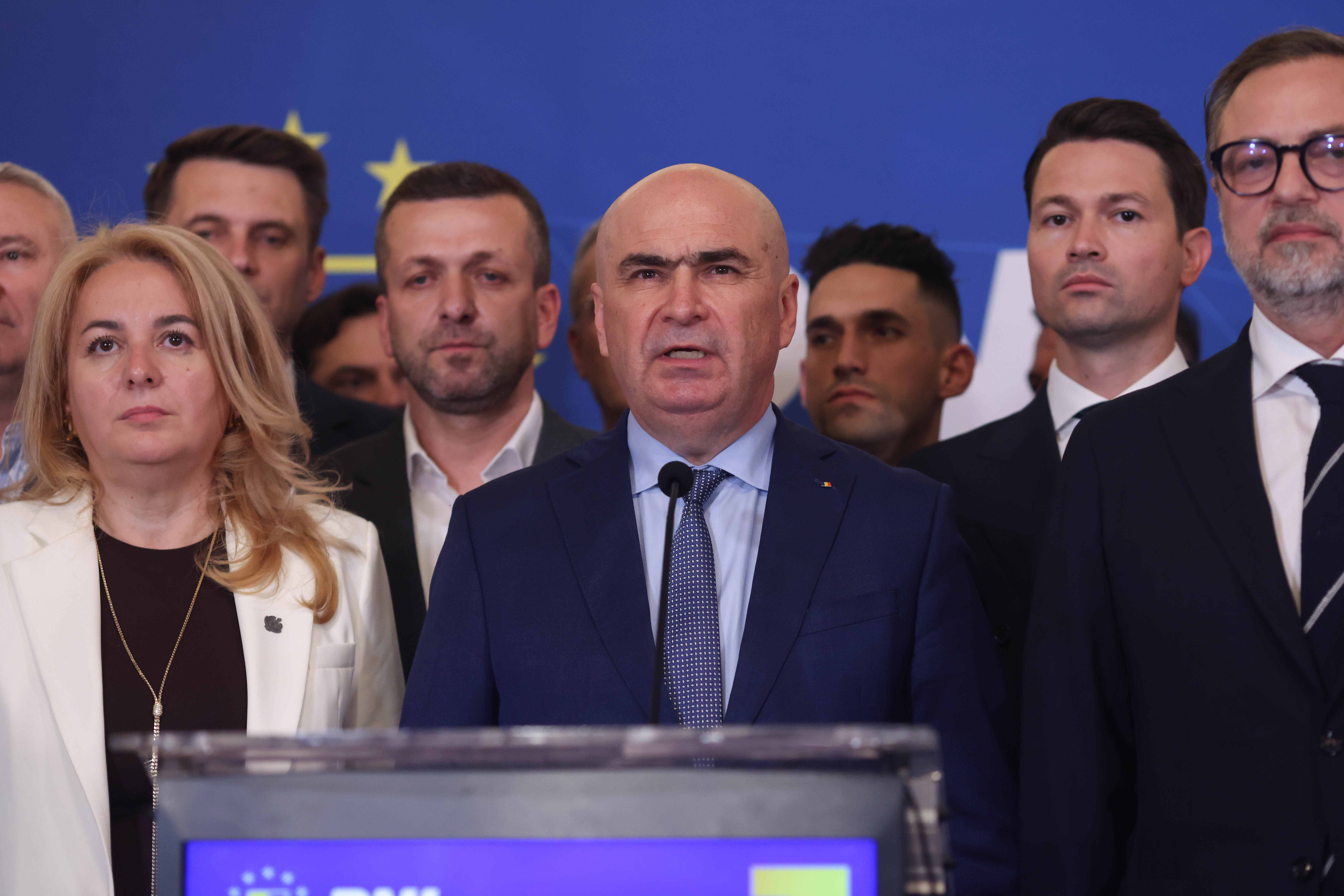 Ilie Bolojan și Adrian Veștea la un eveniment PNL
