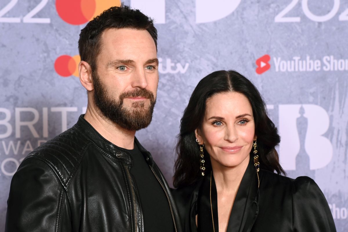 Courteney Cox și Johnny McDaid la un eveniment