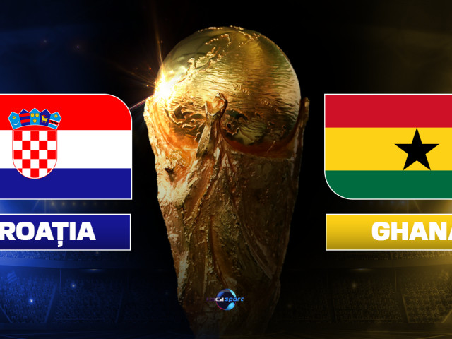 Meciul Croația - Ghana la Cupa Mondială 2026