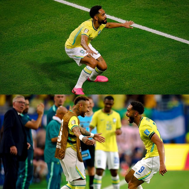 Jucătorii Braziliei sărbătoresc victoria cu Scoția la Cupa Mondială 2026