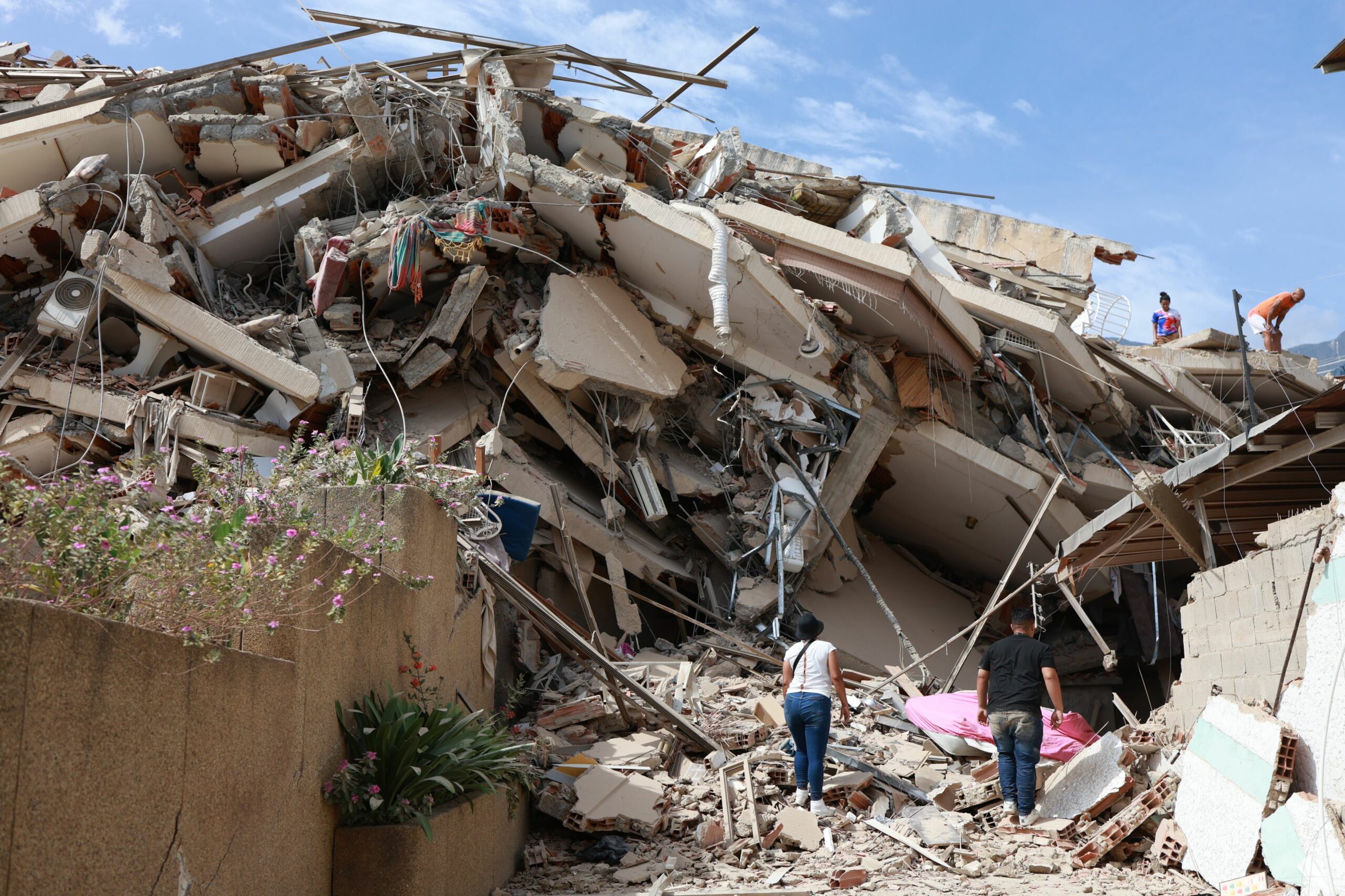 Hartă seismică a Venezuelei cu epicentrul cutremurului