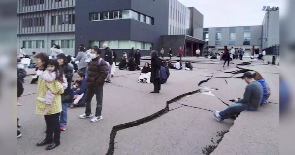 Hartă a Japoniei cu deplasarea tectonică în urma cutremurului din 2011