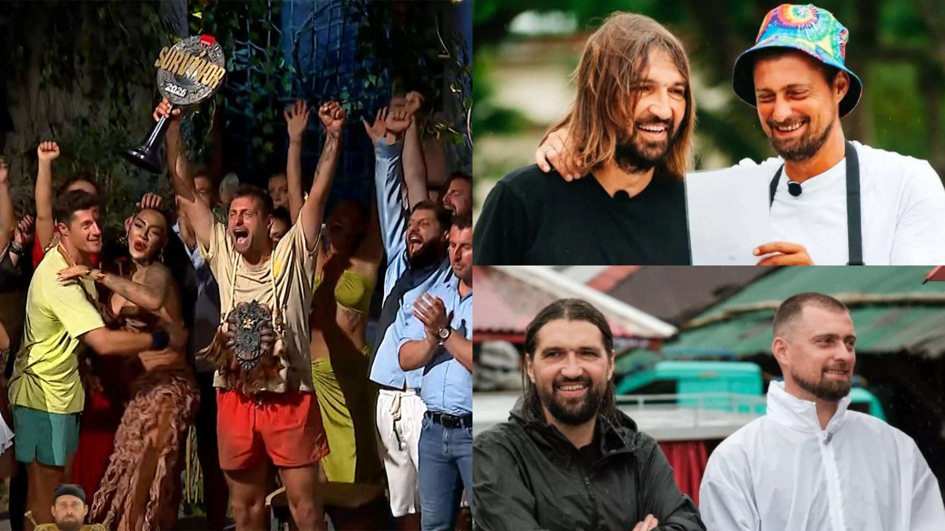Gabi Tamaș cu trofeul Survivor 2026