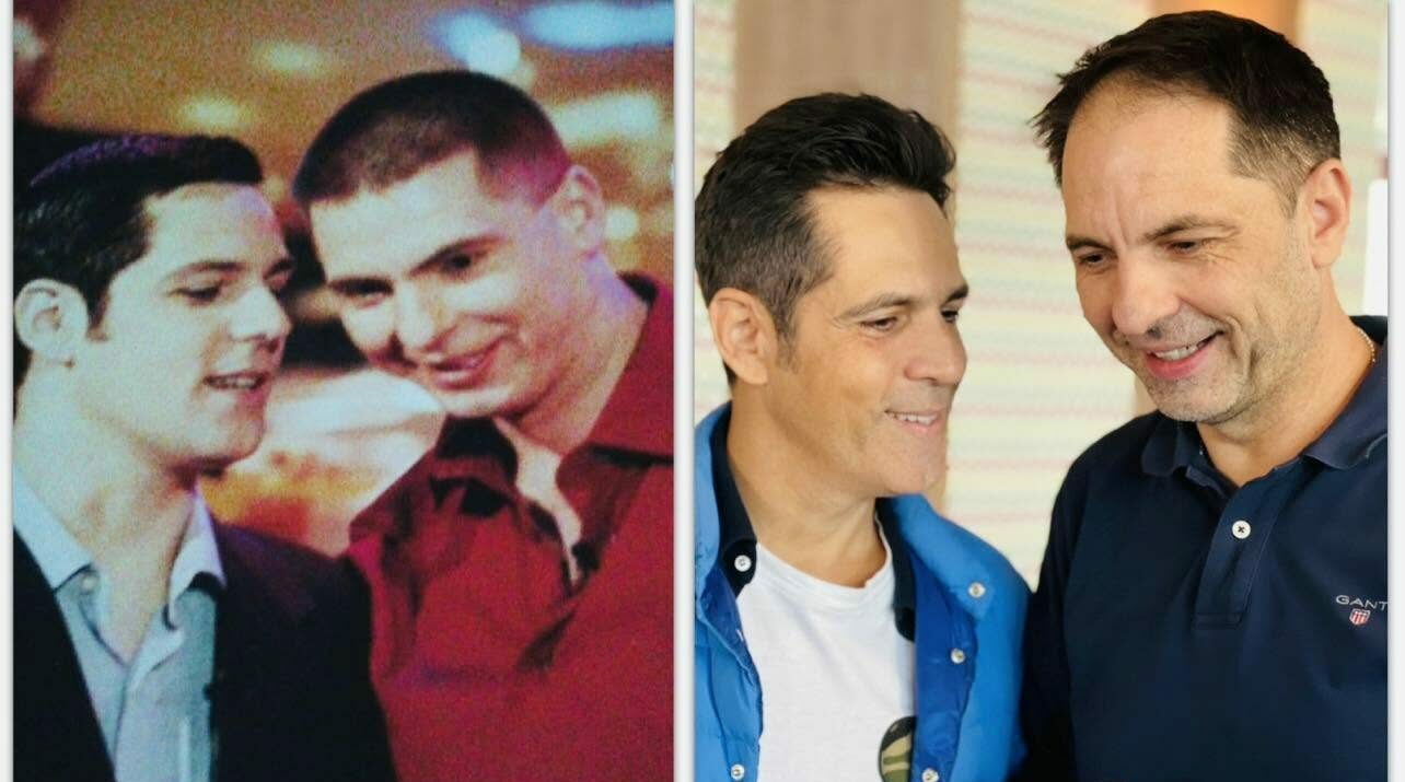 Dan Negru și Ștefan Bănică în studio TV