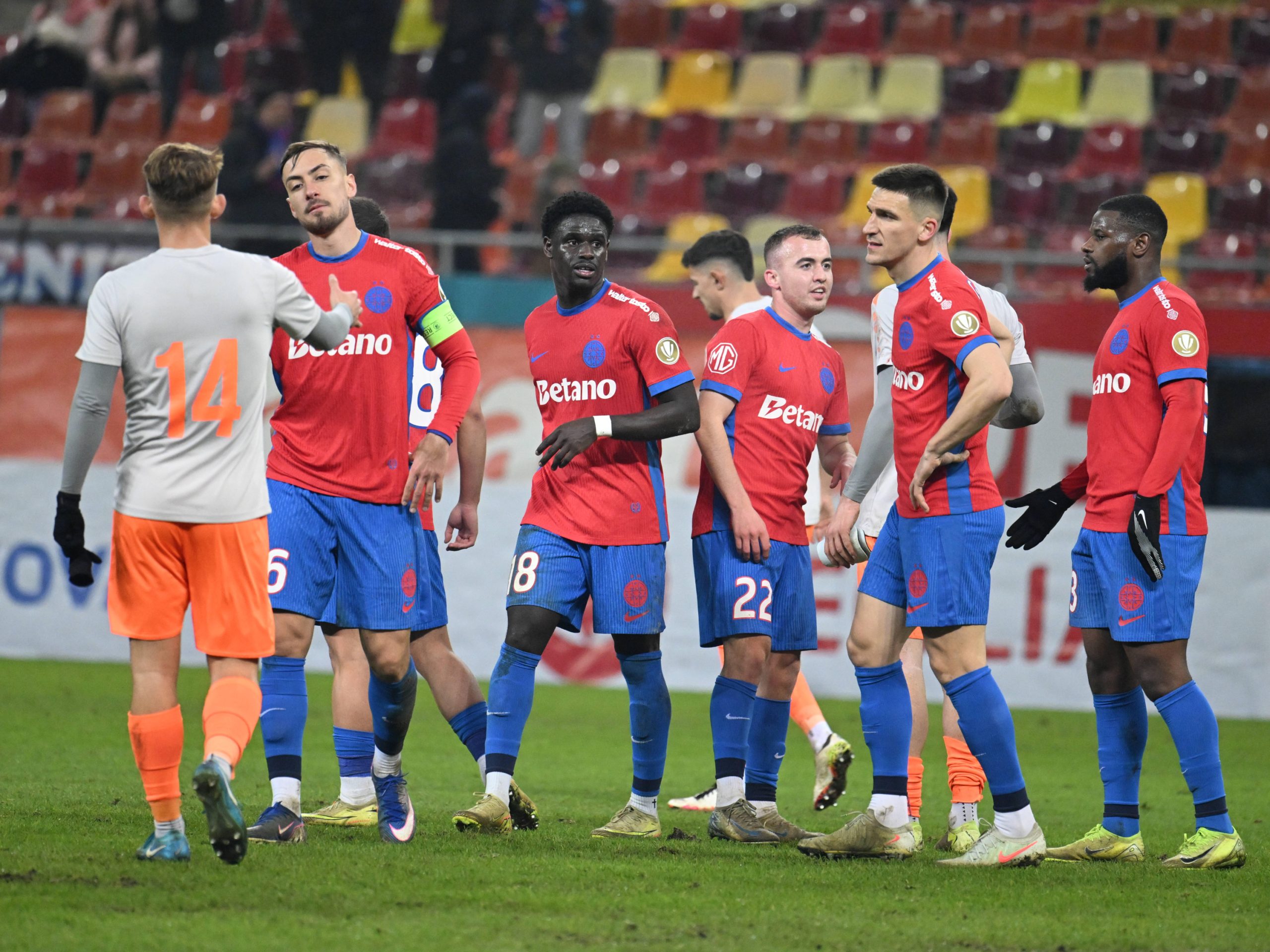 Daniel Graovac în timpul unui meci pentru FCSB