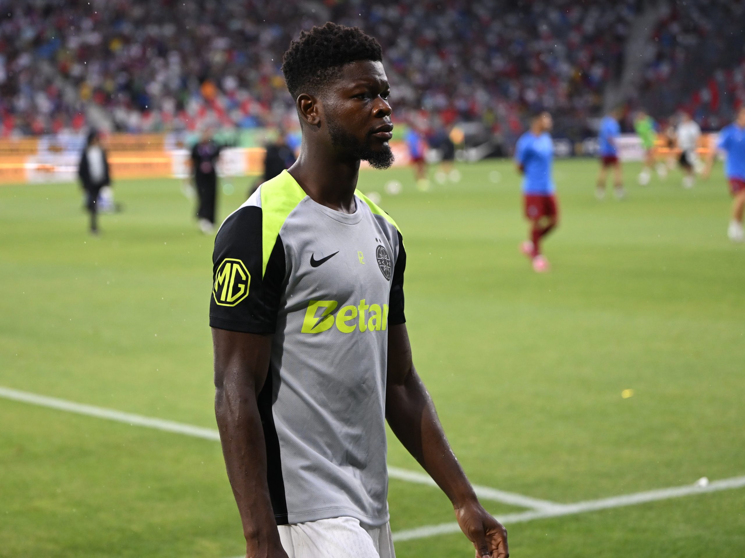 David Kiki în timpul unui meci pentru FCSB